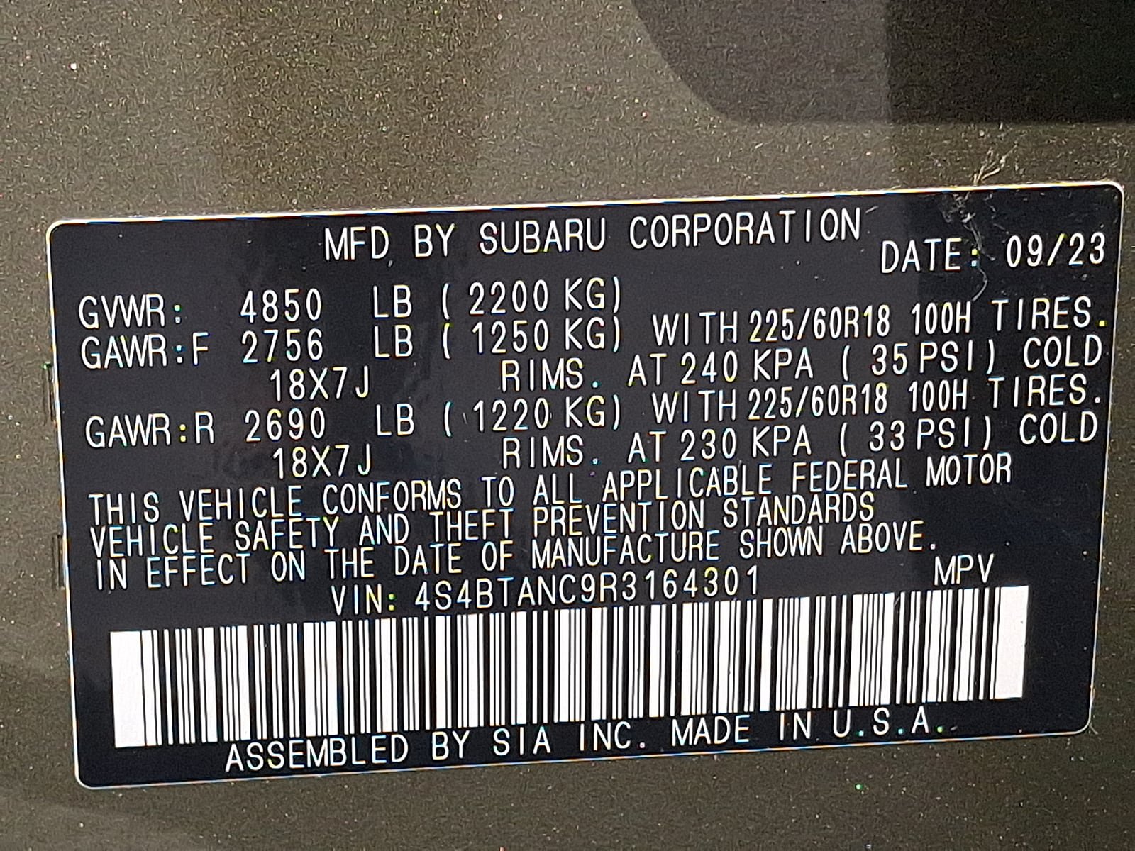 Certified 2024 Subaru Outback Limited AWD/4WD image 26