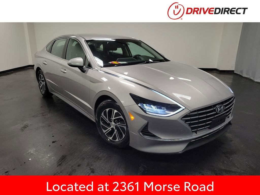 Used 2021 Hyundai Sonata Blue image 1