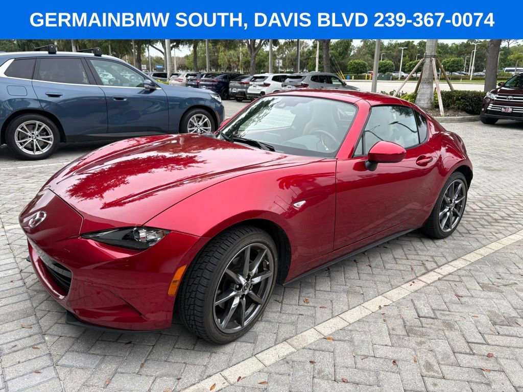 Used 2019 MAZDA MX-5 Miata RF Grand Touring RWD image 1