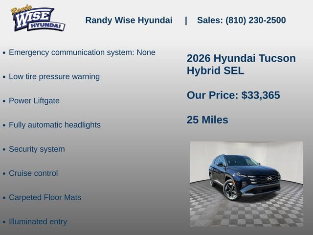 New 2026 Hyundai Tucson SEL AWD/4WD image 10