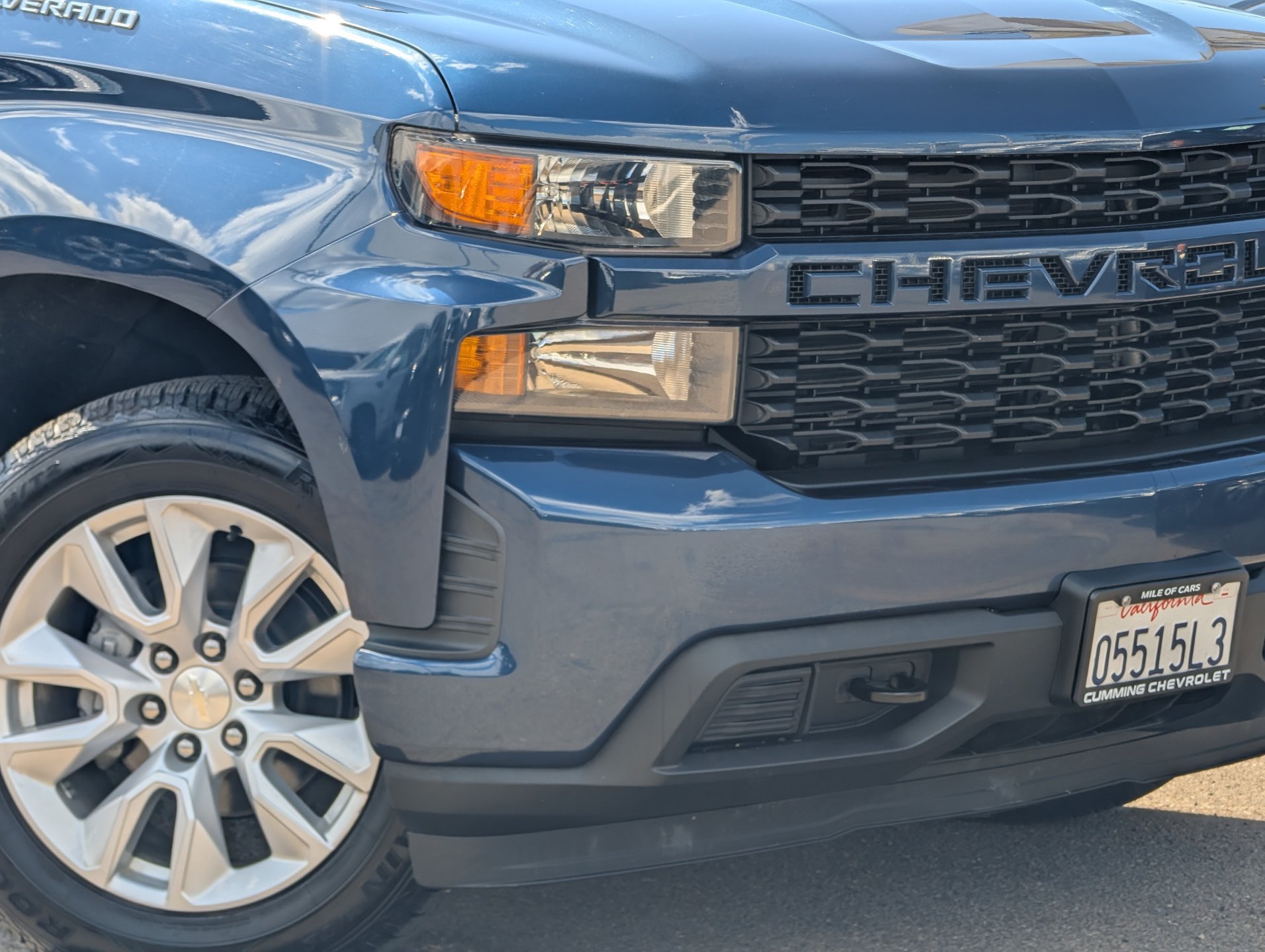 Used 2022 Chevrolet Silverado 1500 Custom RWD image 3