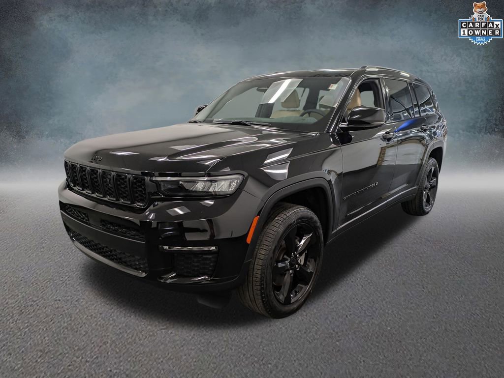 Used 2025 Jeep Grand Cherokee L Limited w/ Black Appearance Package AWD/4WD image 1