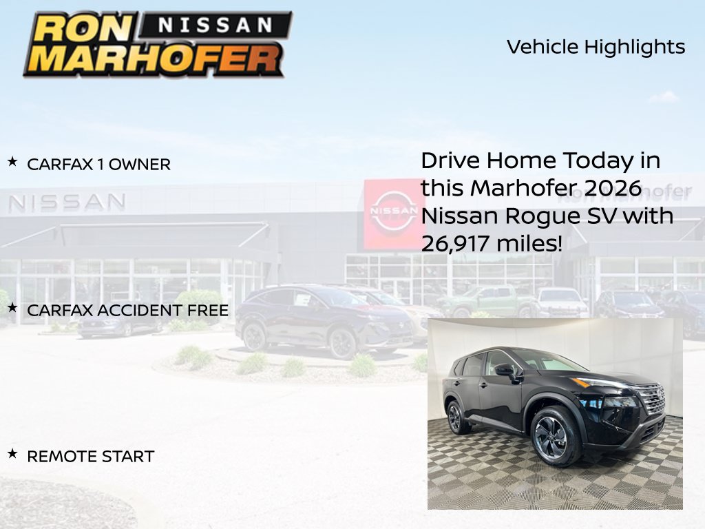 Used 2026 Nissan Rogue SV AWD/4WD image 14