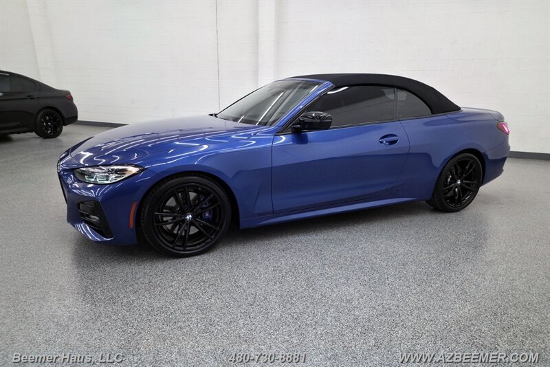 Used 2021 BMW 430i Convertible w/ M Sport Package RWD image 4