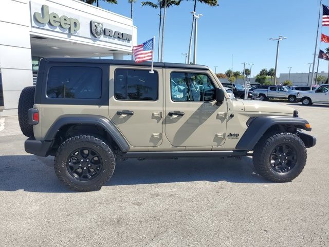 Certified 2022 Jeep Wrangler Unlimited Sport AWD/4WD image 8
