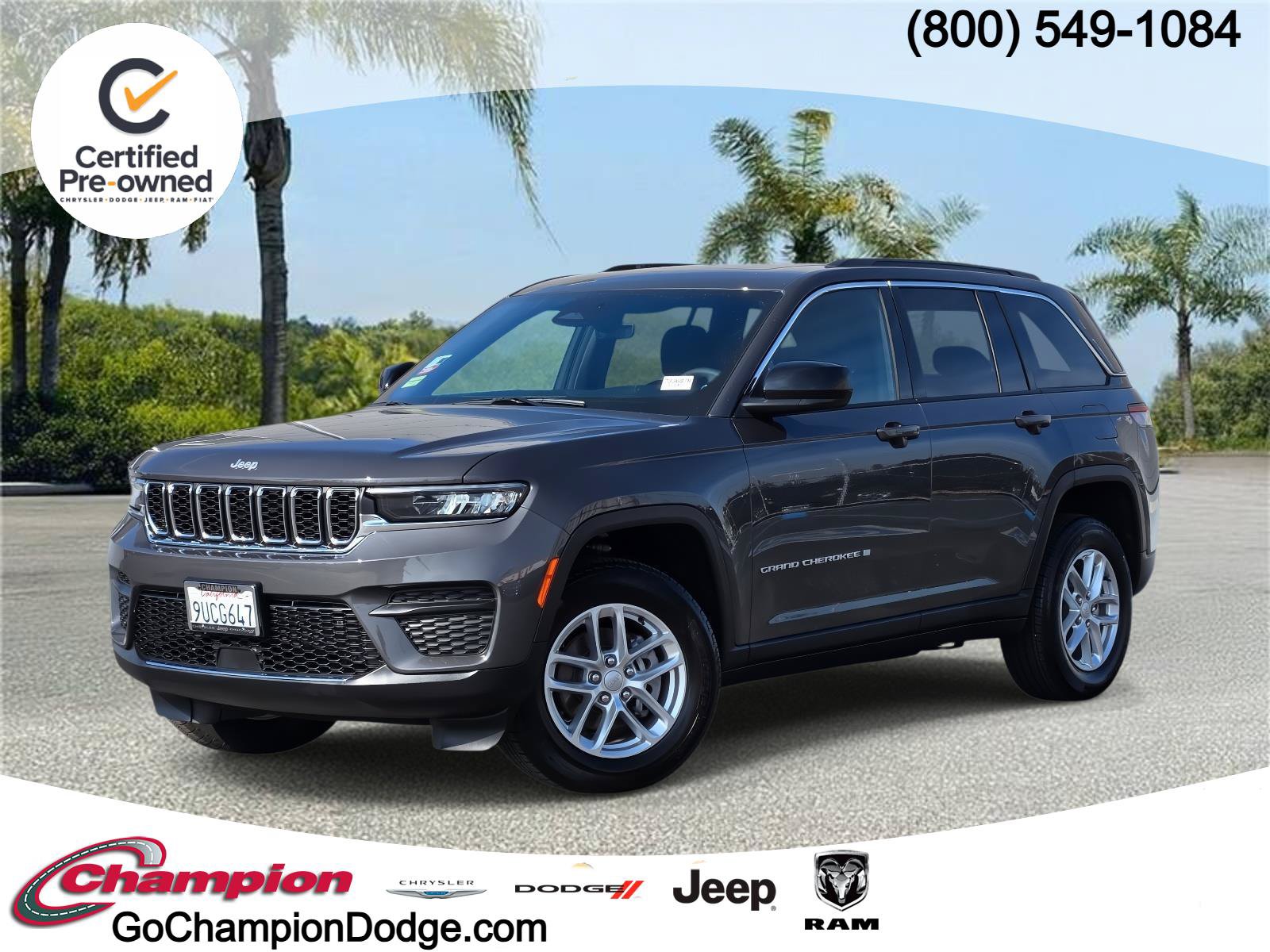Certified 2025 Jeep Grand Cherokee Laredo X