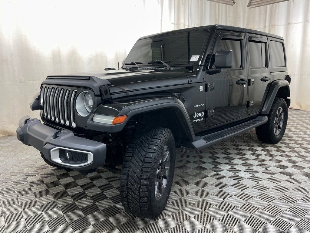 Used 2018 Jeep Wrangler Unlimited Sahara w/ LED Lighting Group image 13