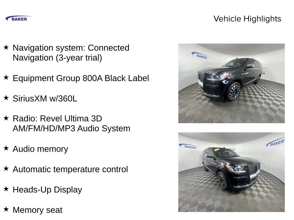 Used 2022 Lincoln Navigator Black Label AWD/4WD image 4