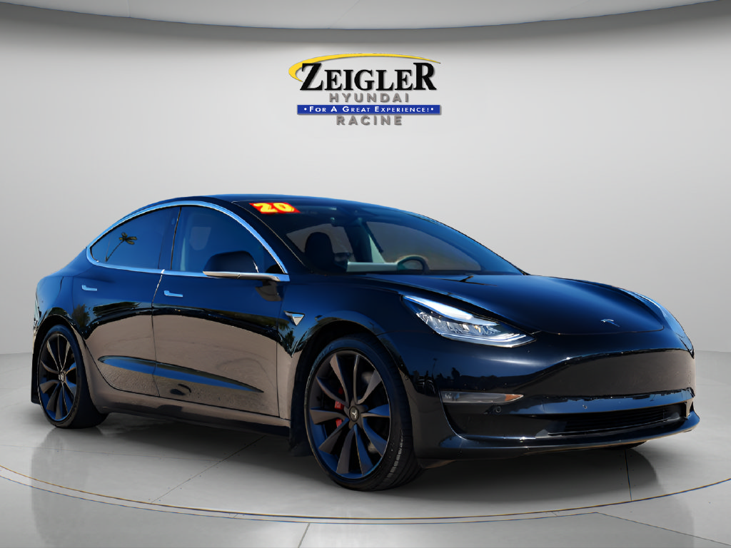 Used 2020 Tesla Model 3 Performance AWD/4WD image 1