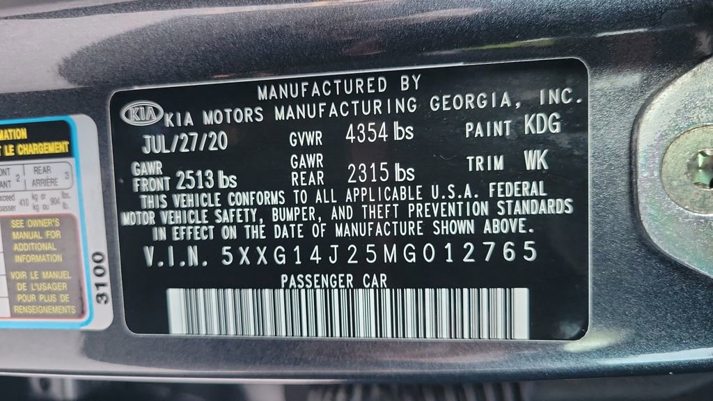 Used 2021 Kia K5 LXS FWD image 24