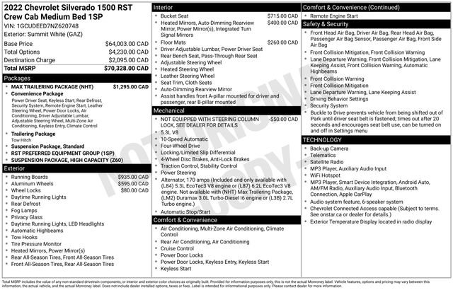 Used 2022 Chevrolet Silverado 1500 RST w/ Max Trailering Package AWD/4WD image 20