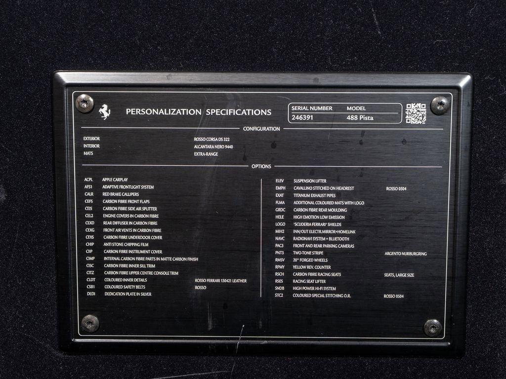 Certified 2019 Ferrari 488 Pista Coupe RWD image 31
