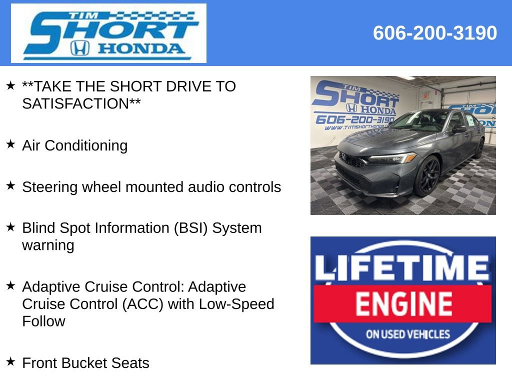 New 2026 Honda Civic Sport image 4