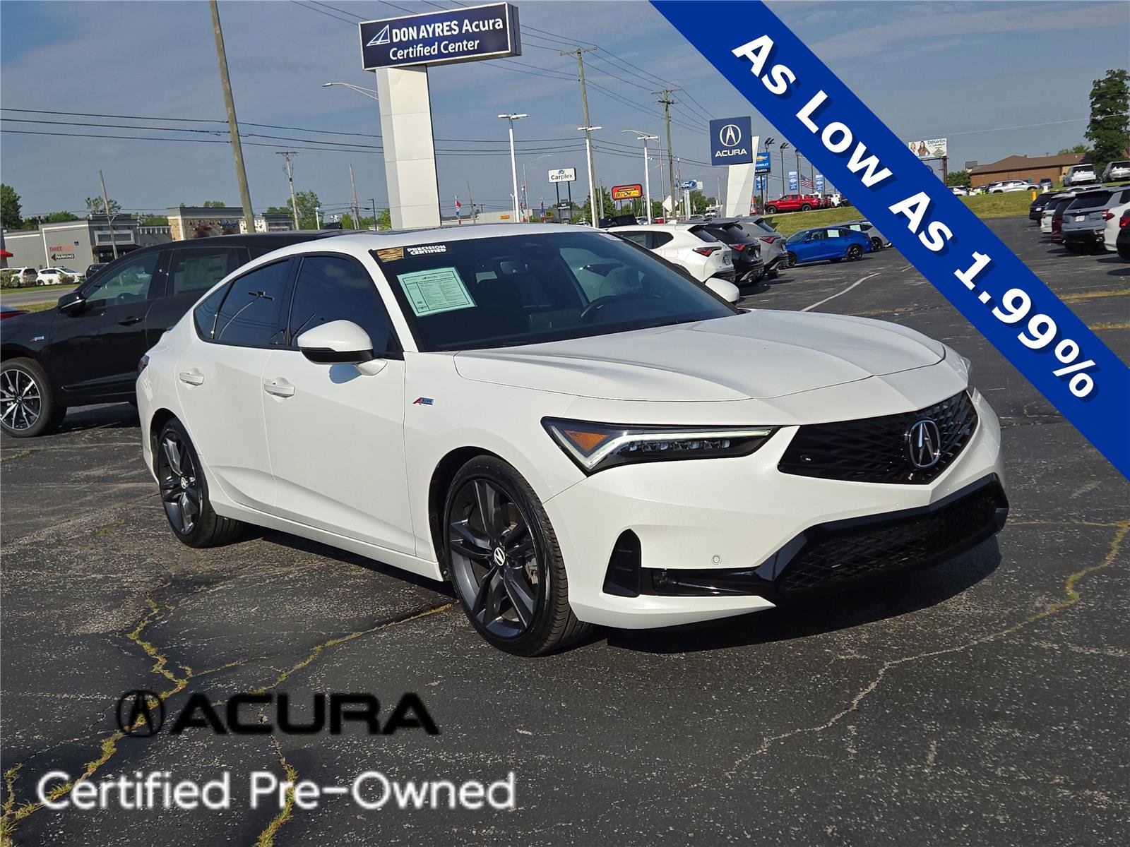 Certified 2025 Acura Integra A-Spec FWD image 1