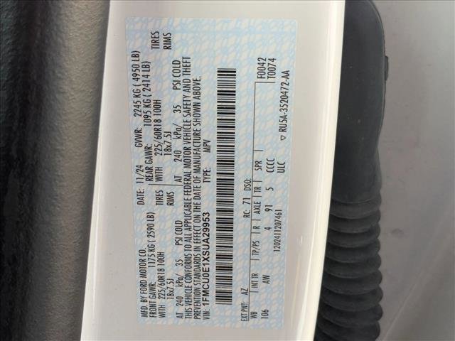 Used 2025 Ford Escape SE w/ PHEV Premium Package FWD image 27