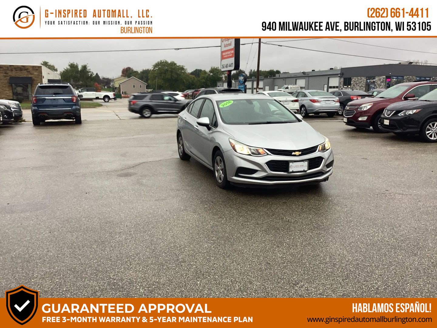 Used 2016 Chevrolet Cruze LS FWD image 1