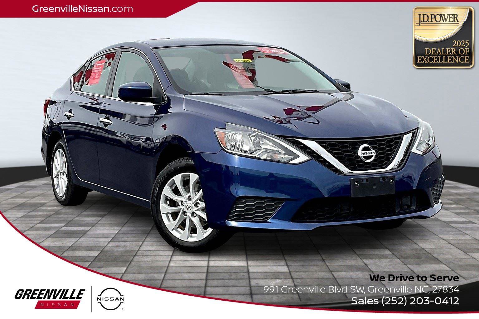 Certified 2019 Nissan Sentra SV