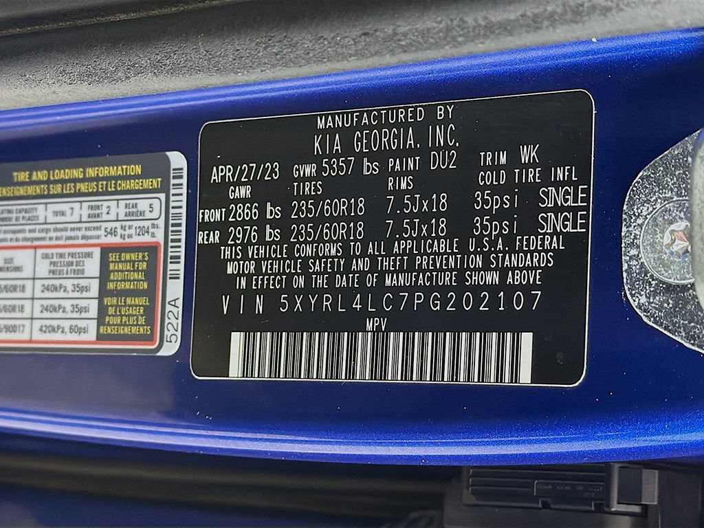 Used 2023 Kia Sorento S w/ Panoramic Sunroof Package FWD image 42