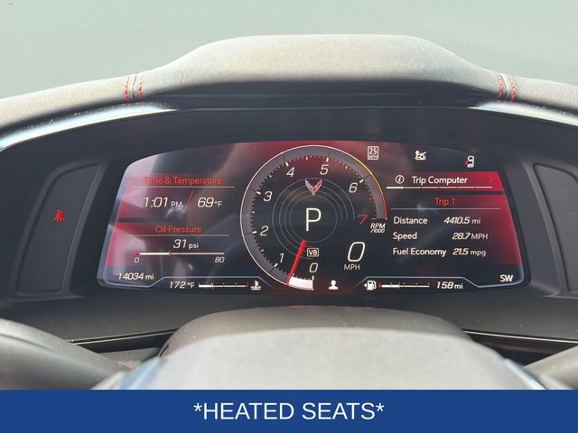Certified 2024 Chevrolet Corvette Stingray Preferred Conv w/ Stealth Interior Trim Package RWD image 9