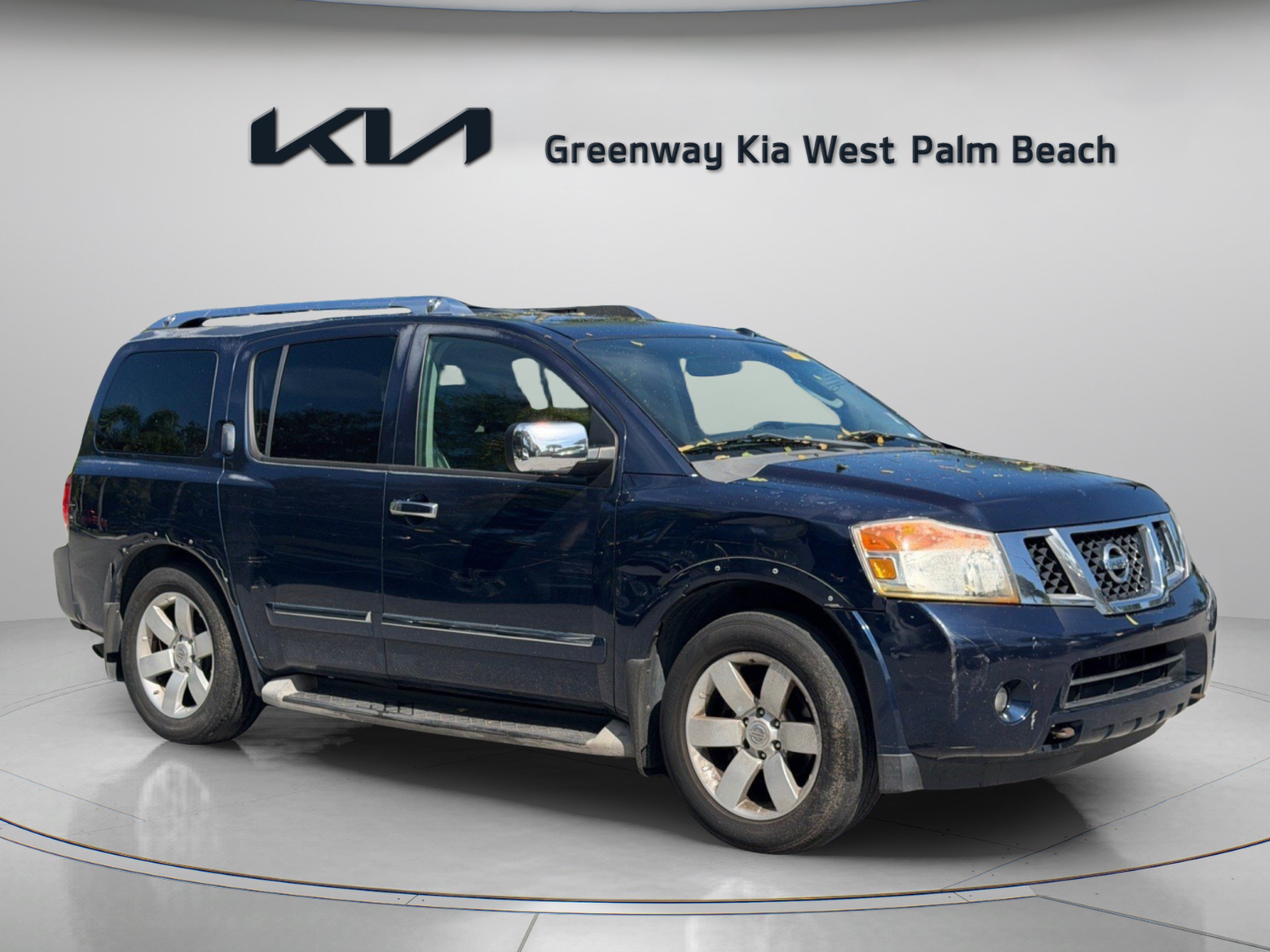 Used 2010 Nissan Armada Titanium w/ DVD Entertainment Pkg RWD image 1