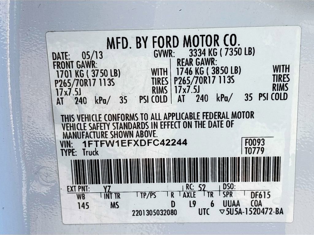 Used 2013 Ford F150 XLT w/ Mid Equipment Group image 29