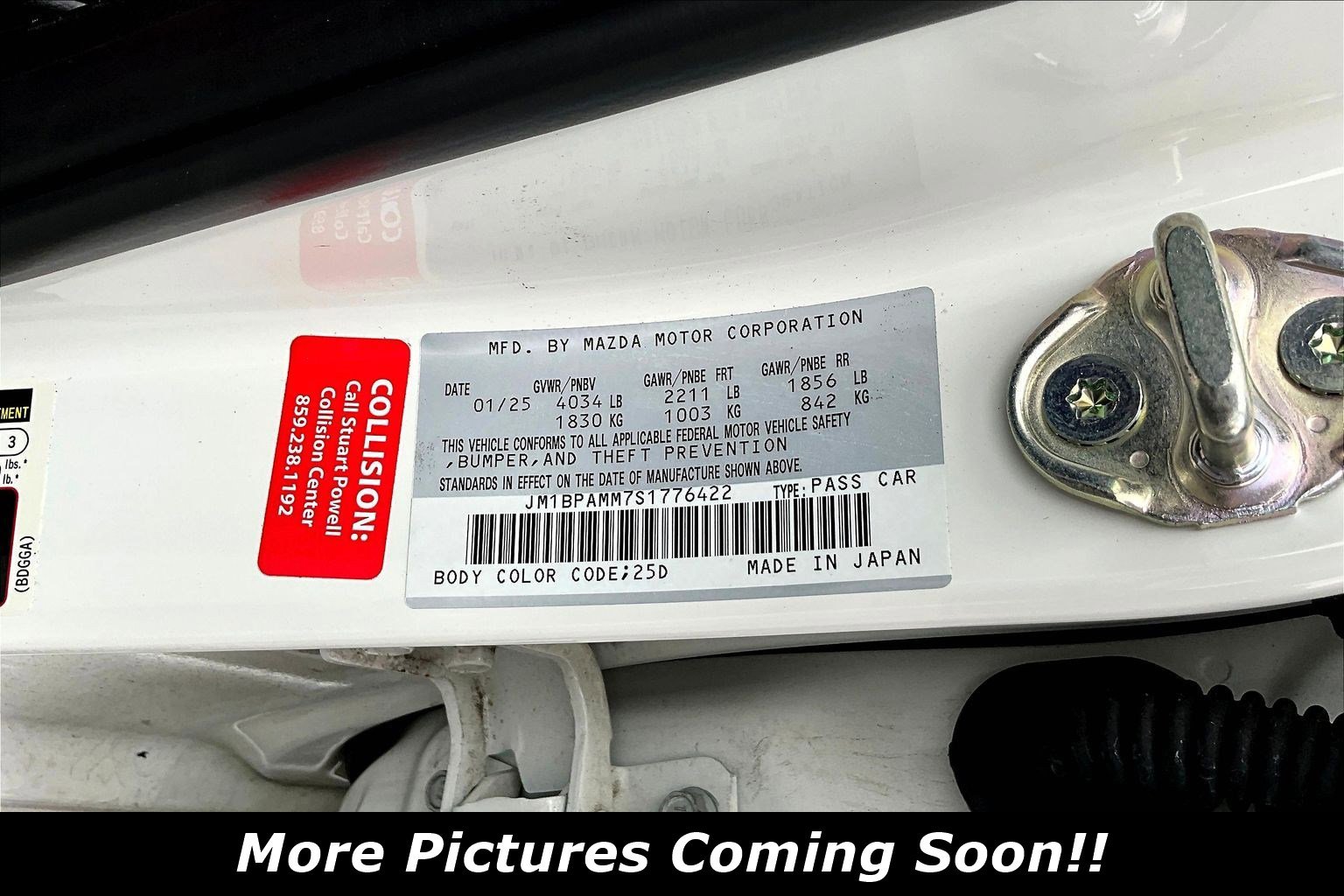 Used 2025 MAZDA MAZDA3 2.5 S Hatchback w/ Premium Pkg FWD image 6