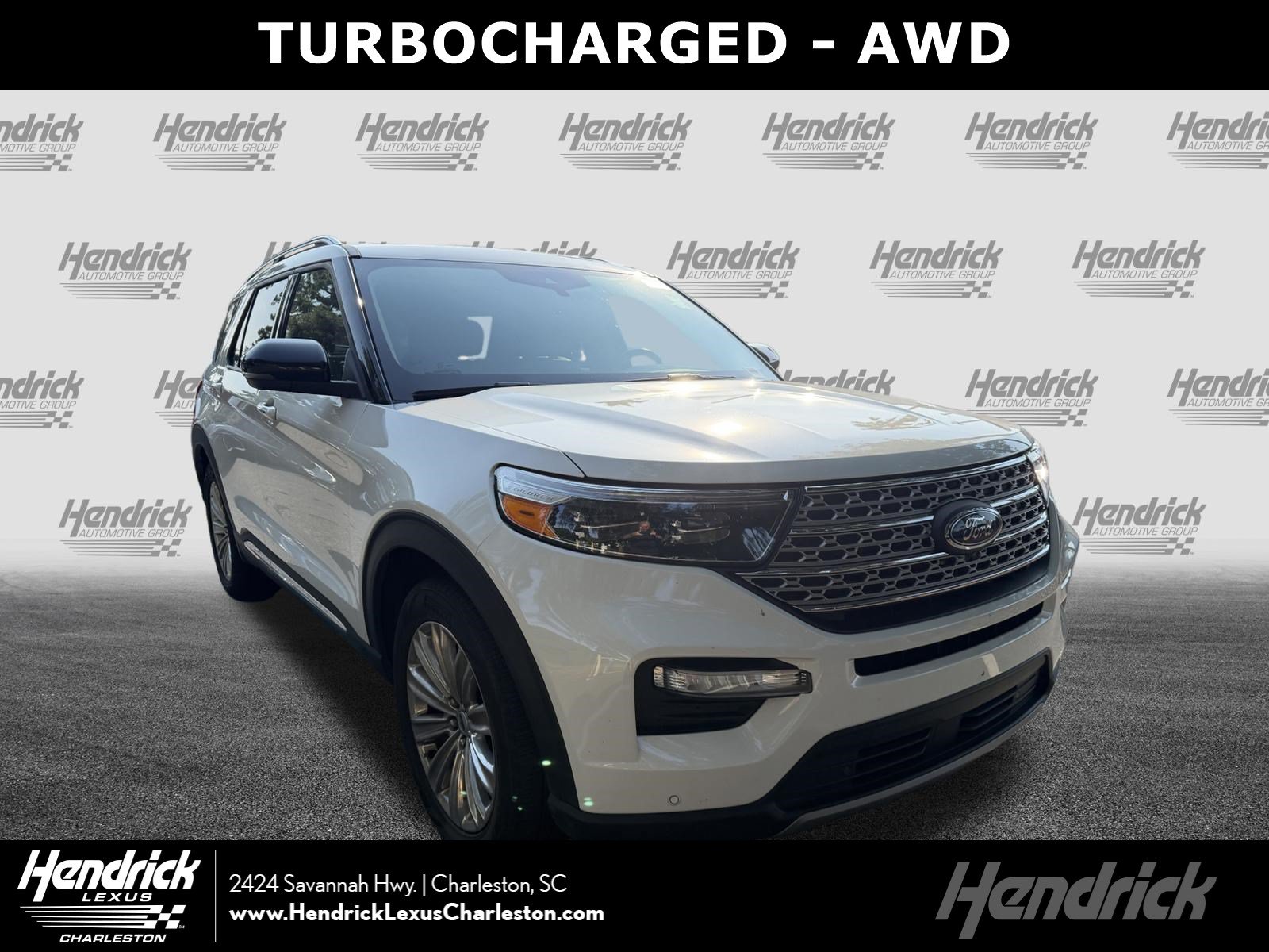 Used 2022 Ford Explorer Limited w/ Equipment Group 301A RWD image 1
