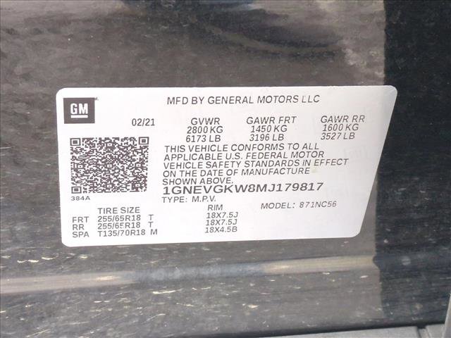 Used 2021 Chevrolet Traverse LT w/ LPO, Roadside Safety Package image 25