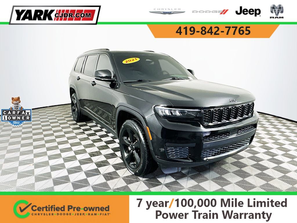 Certified 2021 Jeep Grand Cherokee L Laredo