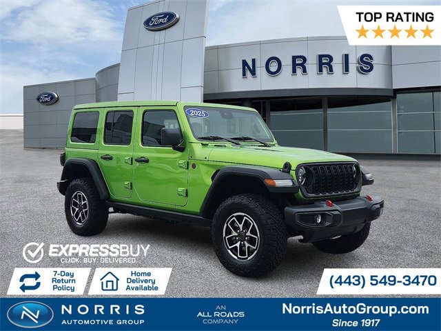 Used 2025 Jeep Wrangler Unlimited Rubicon w/ Safety Group image 1