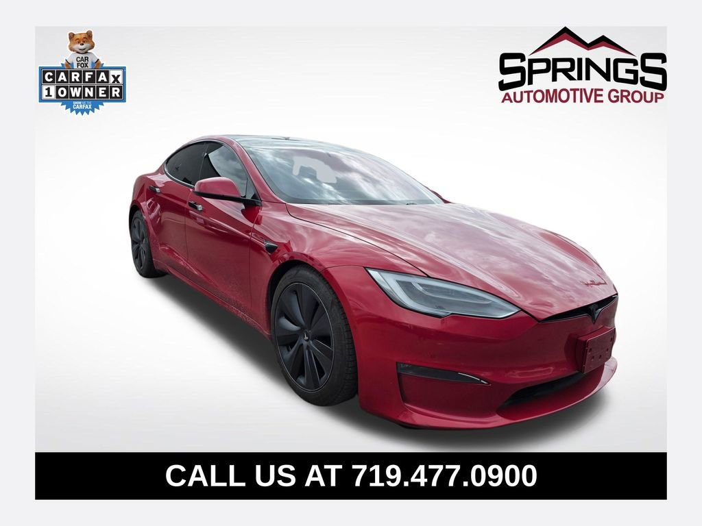 Used 2021 Tesla Model S Plaid image 1