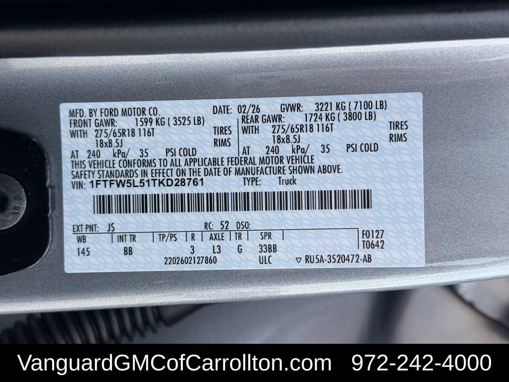 Used 2026 Ford F150 Lariat AWD/4WD image 37