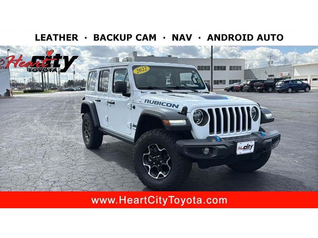 Used 2022 Jeep Wrangler Unlimited Rubicon 4xe image 1