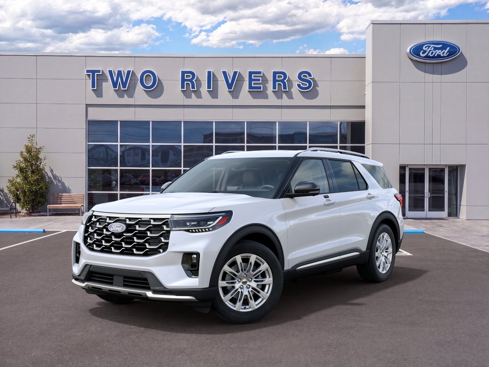 New 2027 Ford Explorer Platinum w/ 3.0L Ultimate Package AWD/4WD image 2