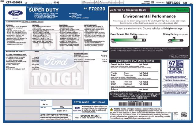 Used 2024 Ford F250 Lariat image 78