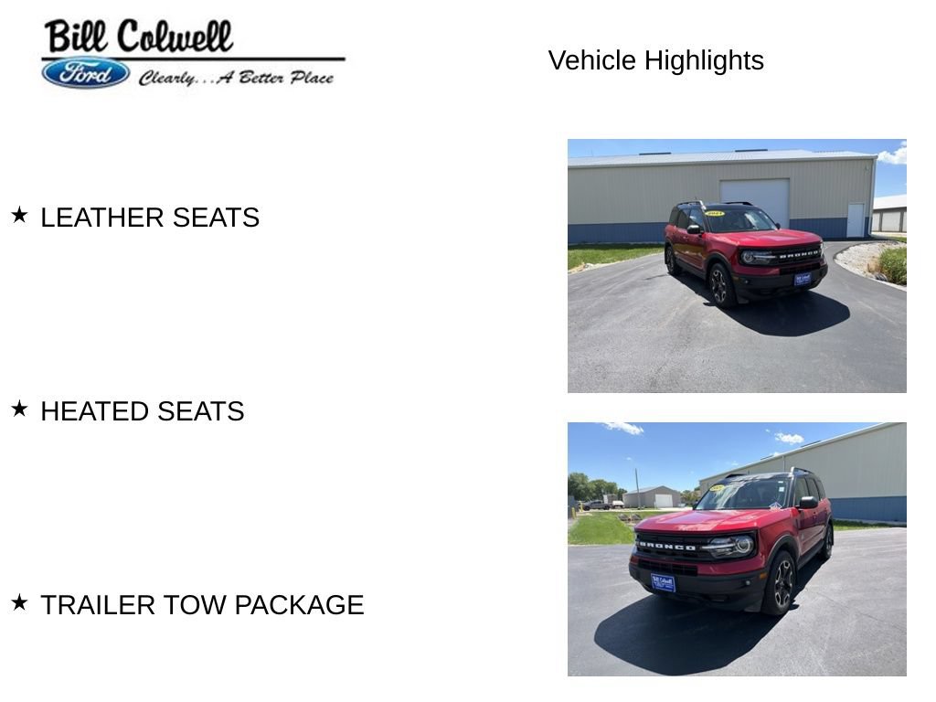 Used 2021 Ford Bronco Sport Outer Banks AWD/4WD image 21