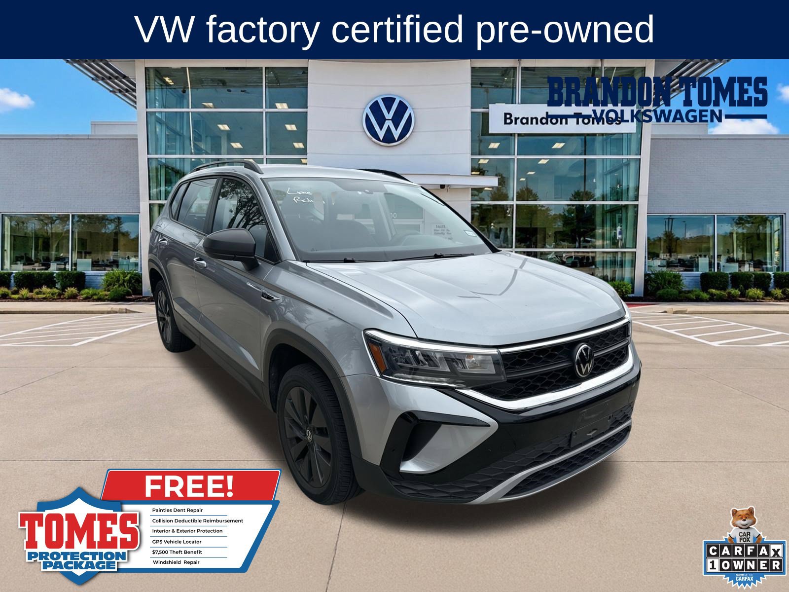 Used 2023 Volkswagen Taos S FWD image 1