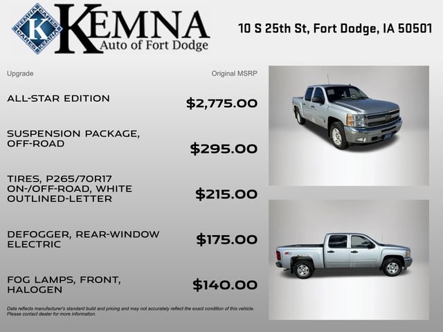 Used 2012 Chevrolet Silverado 1500 LT w/ All-Star Edition image 4