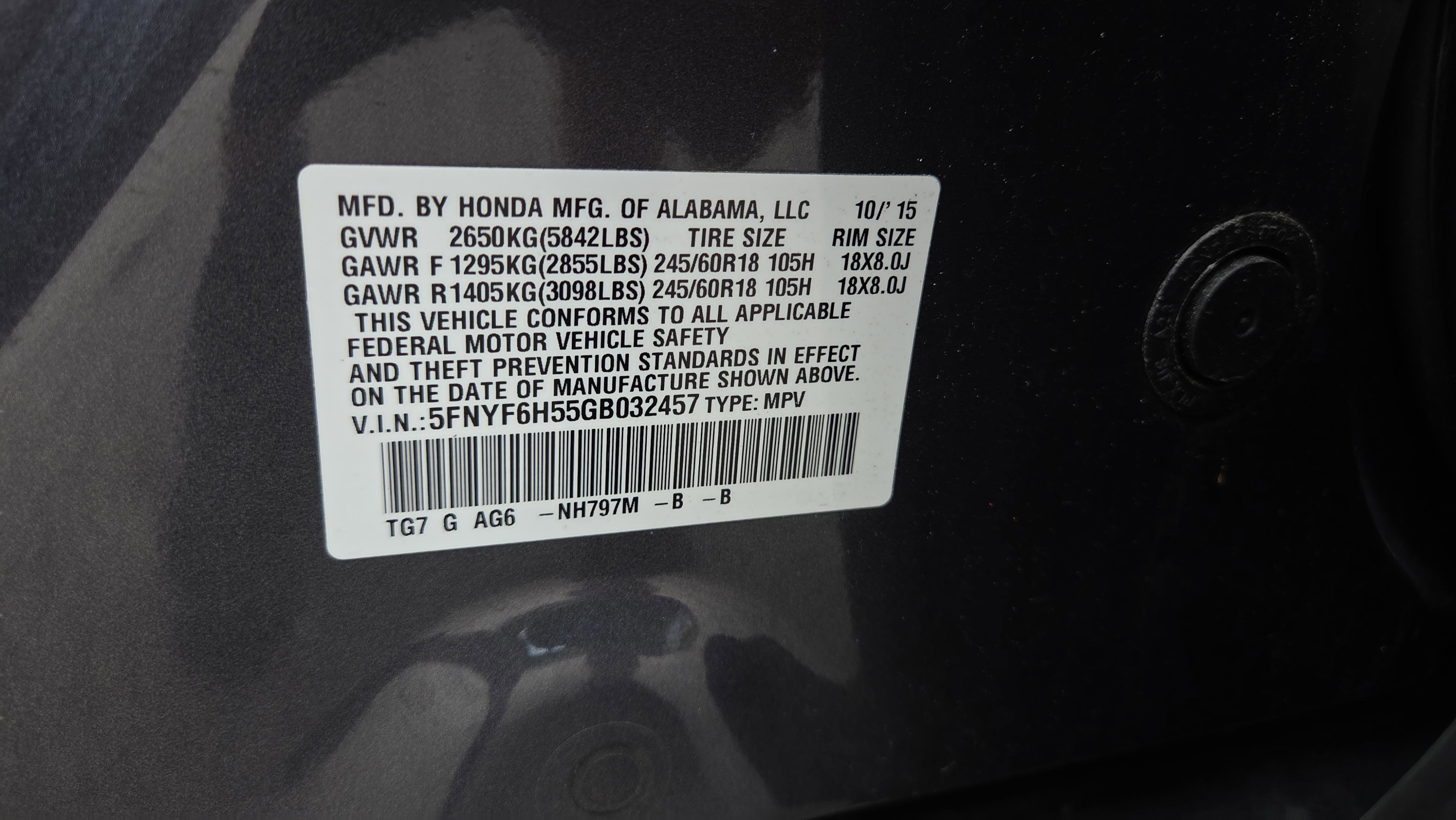 Used 2016 Honda Pilot EX-L image 25