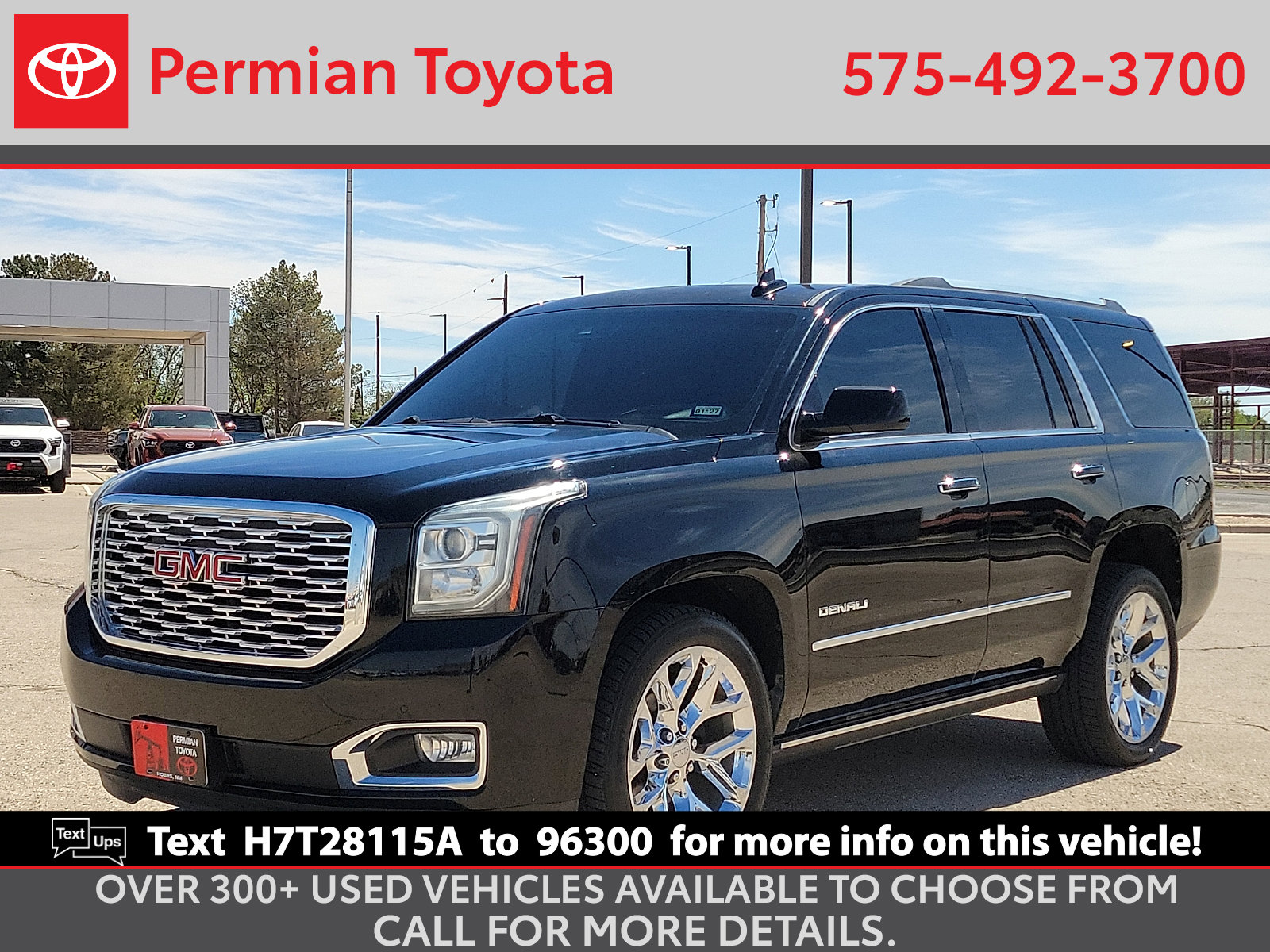 Used 2019 GMC Yukon Denali w/ Denali Ultimate Package