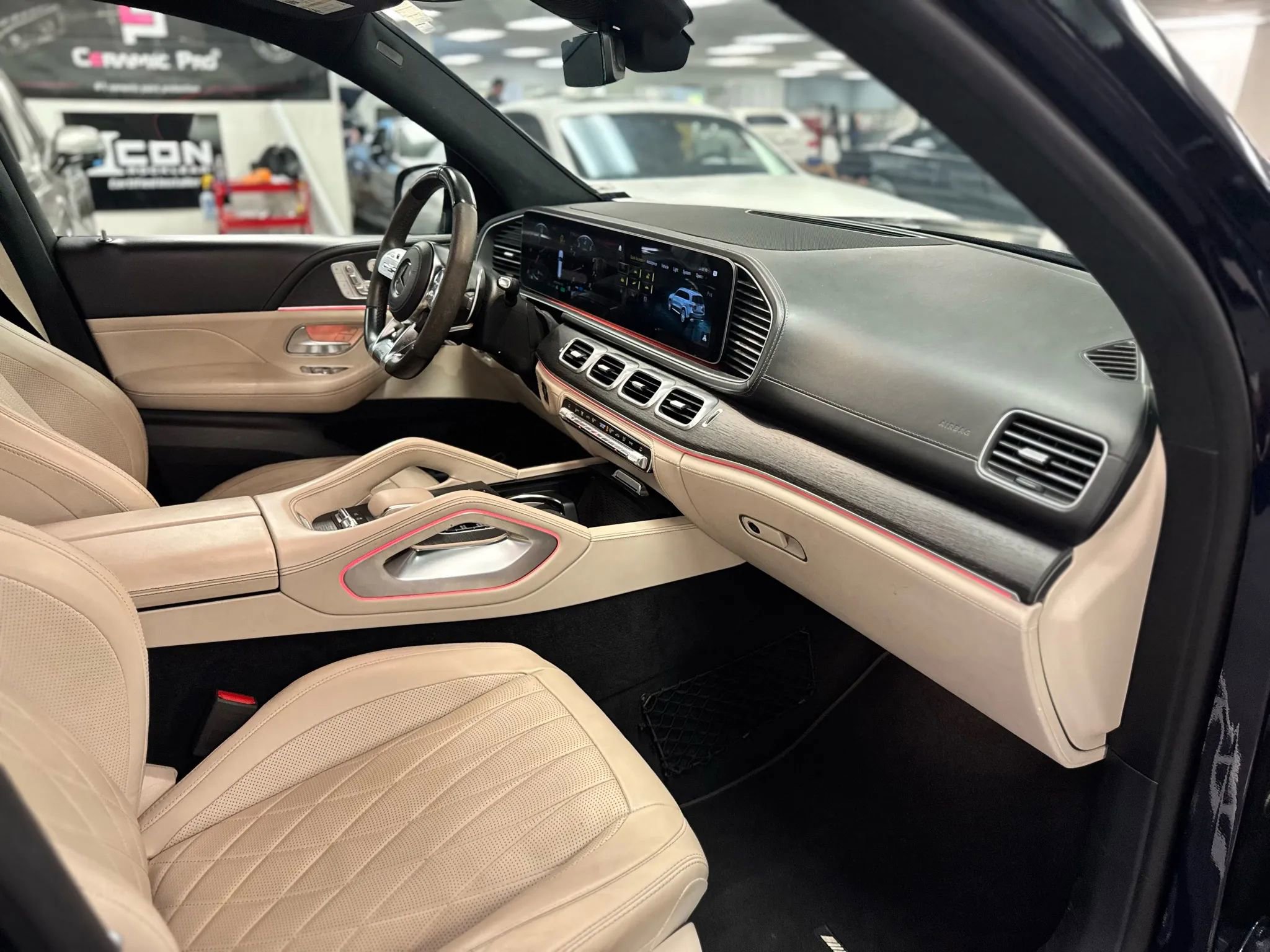 Used 2021 Mercedes-Benz GLS 63 AMG GLS 63 Sport Utility 4D image 19