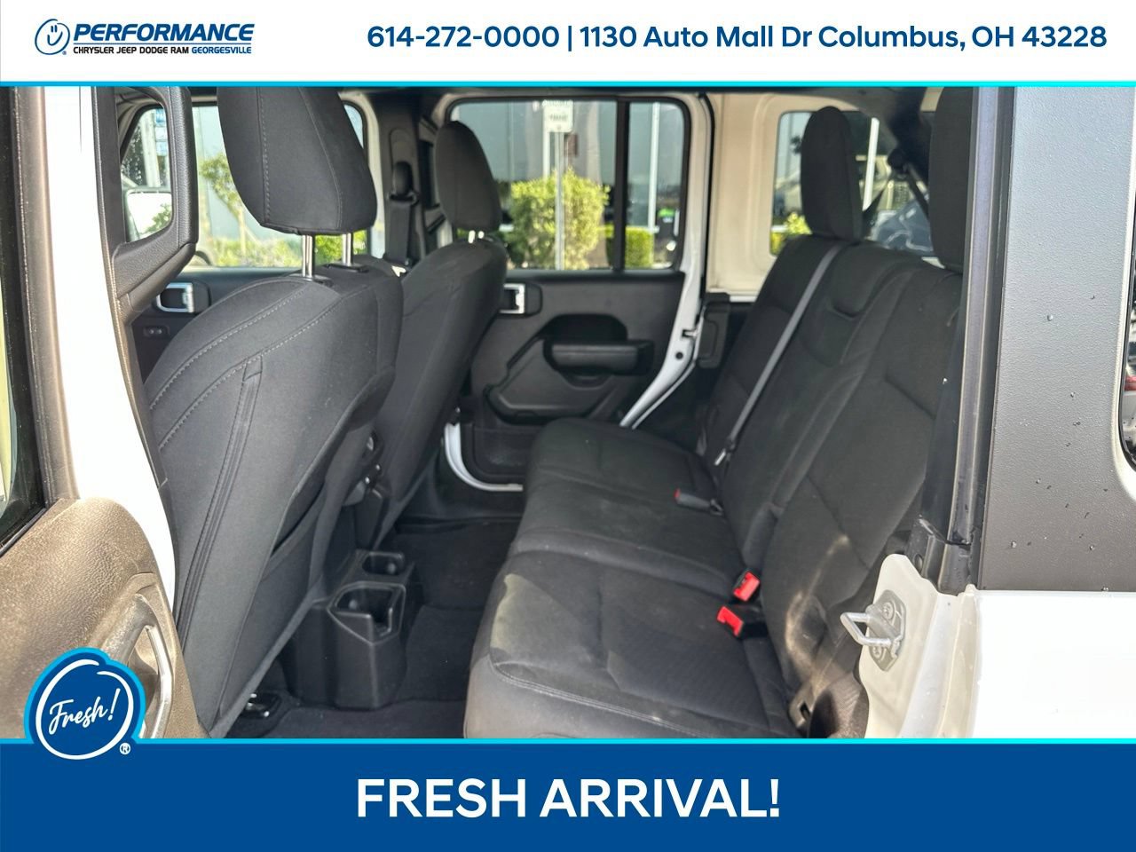 Used 2023 Jeep Wrangler Unlimited Sport w/ Uconnect 4C Nav & Sound Group AWD/4WD image 13