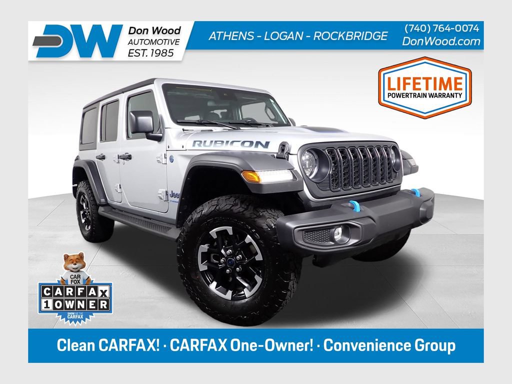 Used 2024 Jeep Wrangler Unlimited Rubicon 4xe w/ Convenience Group