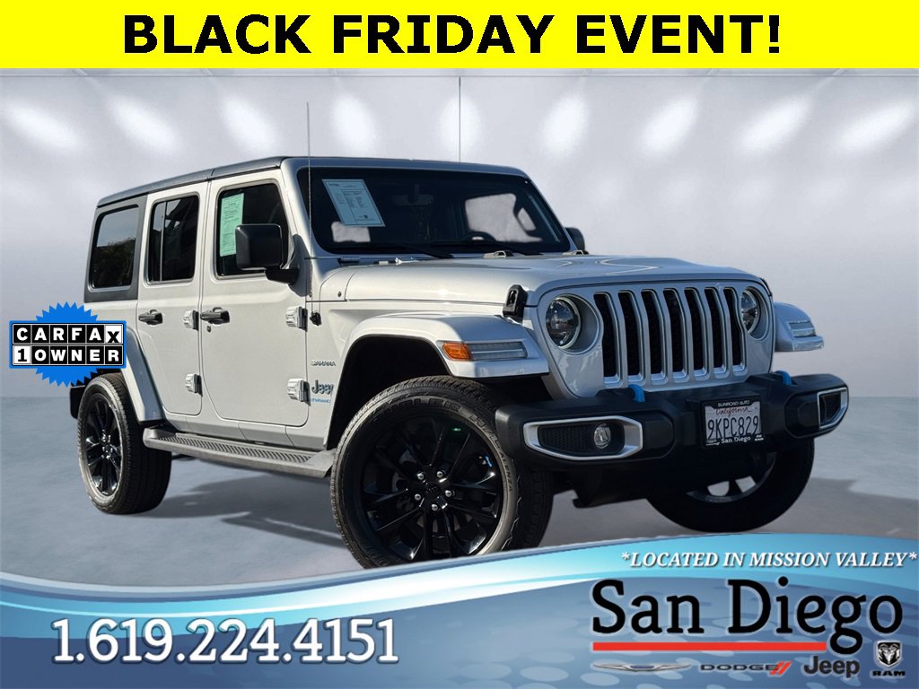 Used 2023 Jeep Wrangler Unlimited Sahara w/ Cold Weather Group