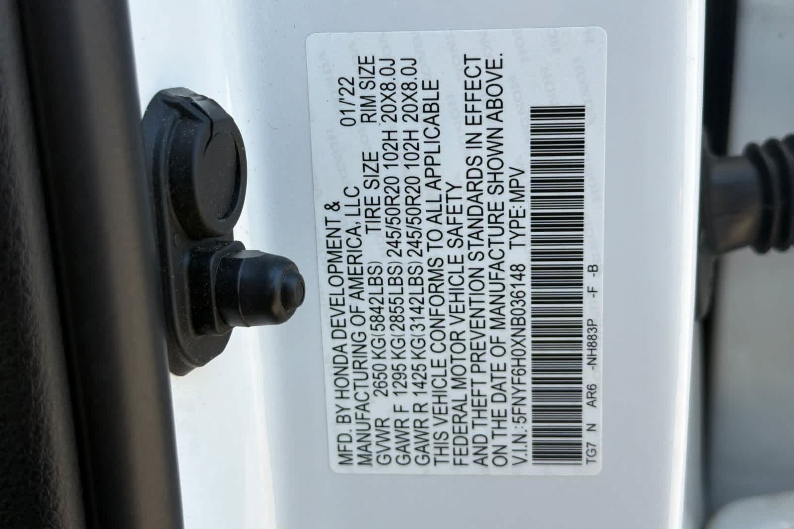 Used 2022 Honda Pilot Elite image 32