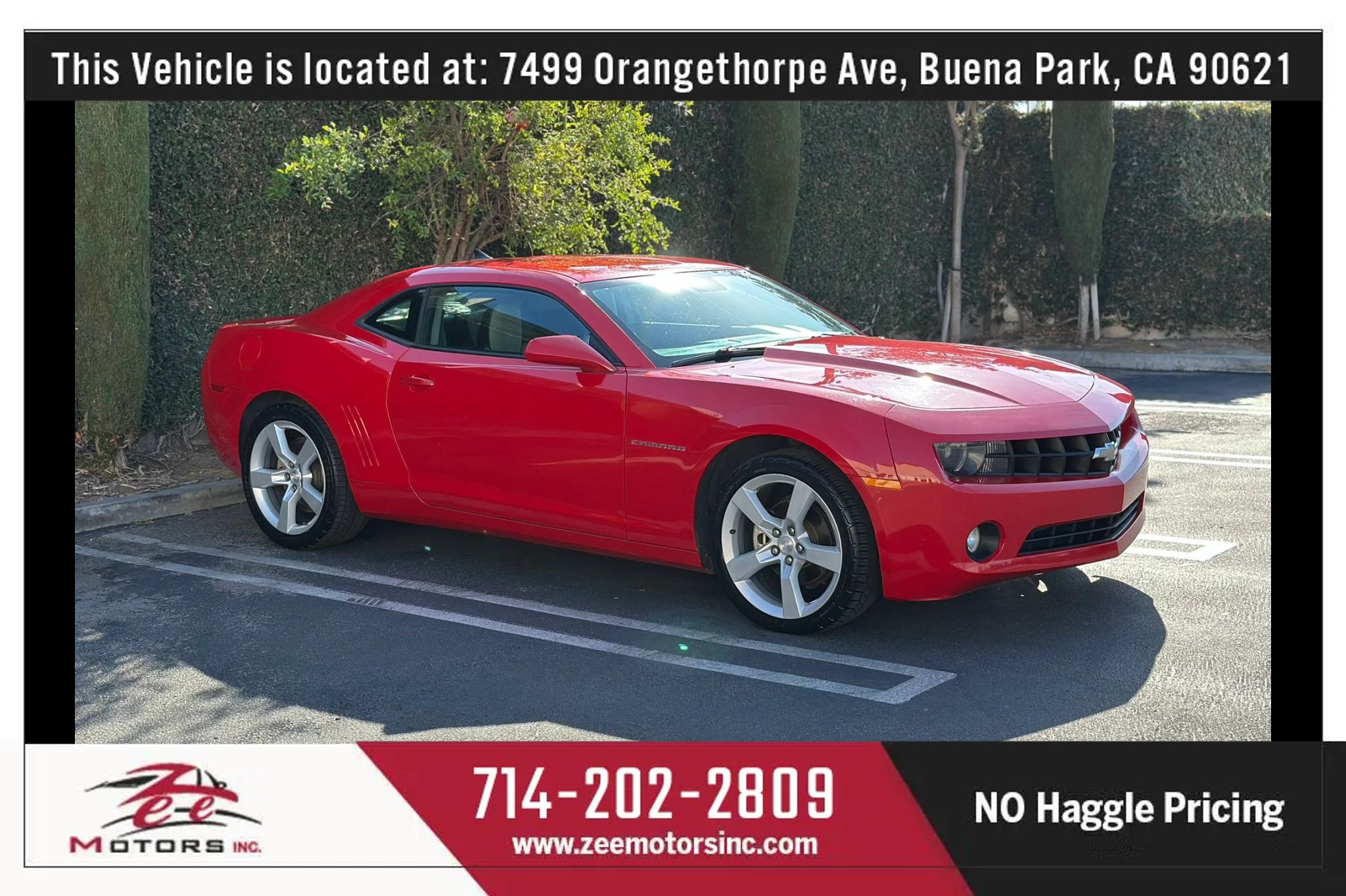 Used 2010 Chevrolet Camaro LT w/ RS Package RWD image 4
