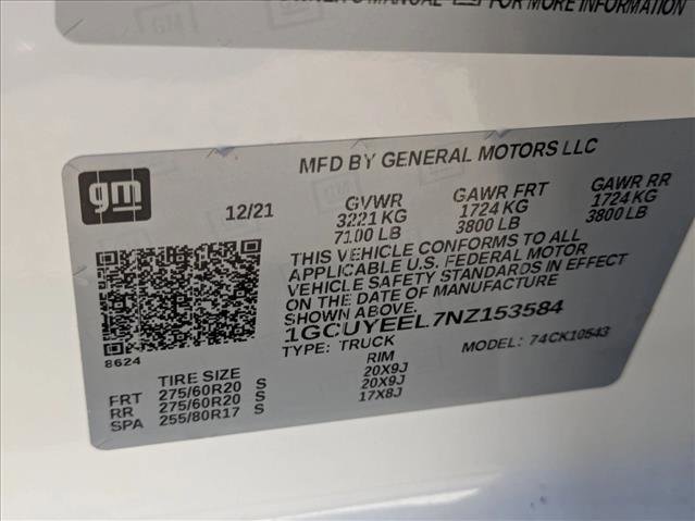 Certified 2022 Chevrolet Silverado 1500 RST w/ Convenience Package II image 16