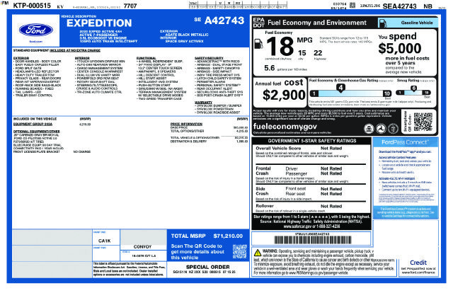 Used 2025 Ford Expedition Active AWD/4WD image 52