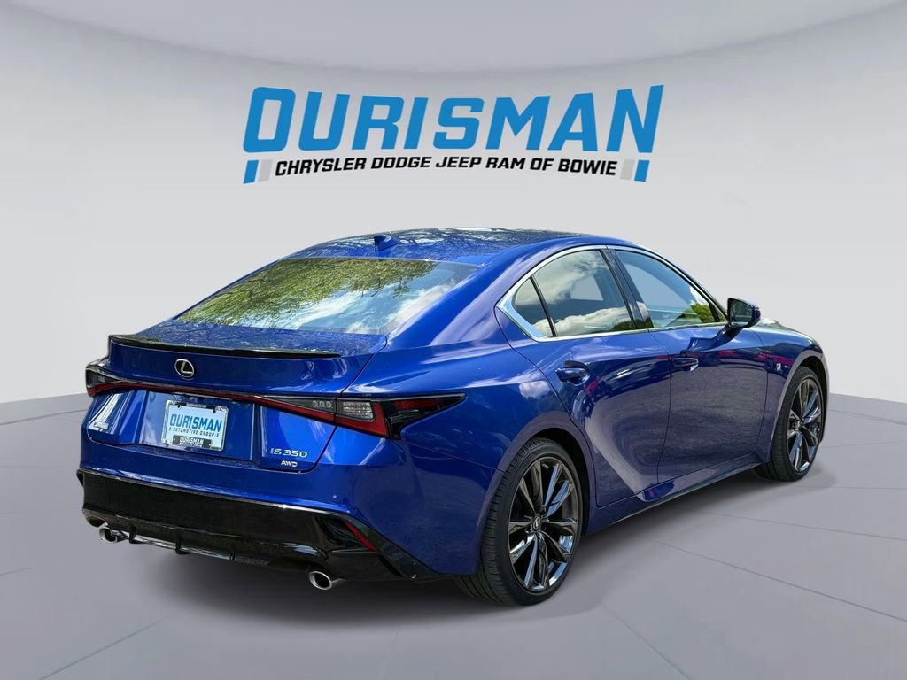 Used 2021 Lexus IS 350 F Sport w/ Navigation Package AWD/4WD image 2