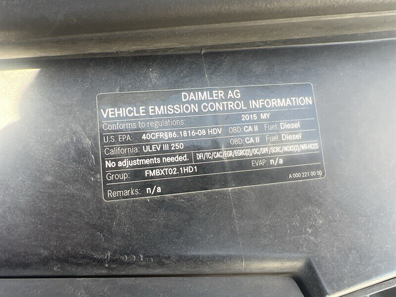Used 2015 Mercedes-Benz Sprinter 2500 w/ Driver Efficiency Package image 21